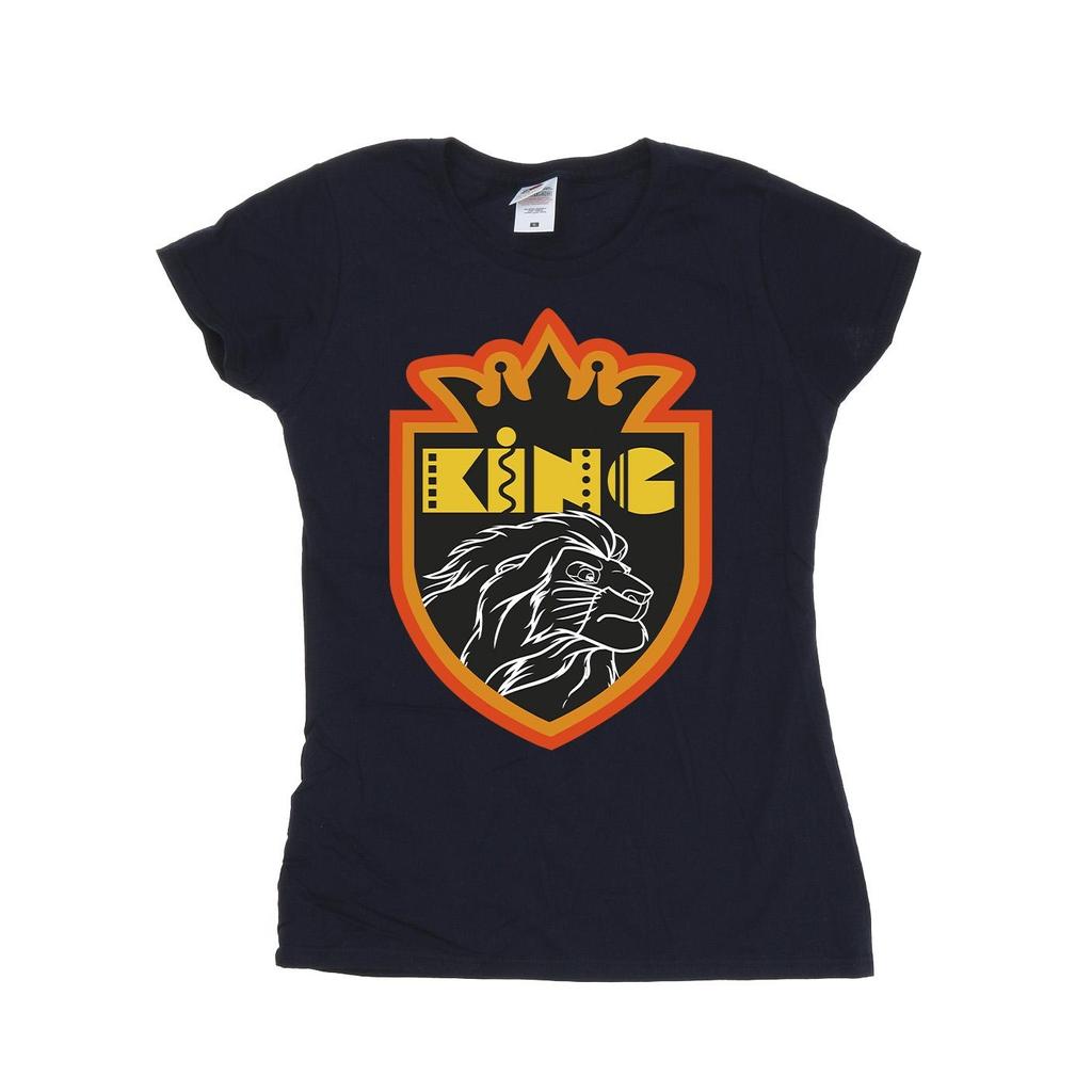 Disney Womens/Ladies The Lion King Crest Cotton T-Shirt