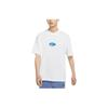 Nike T Shirts Men's White Crew Neck Thin Straight Fit DV9403-100