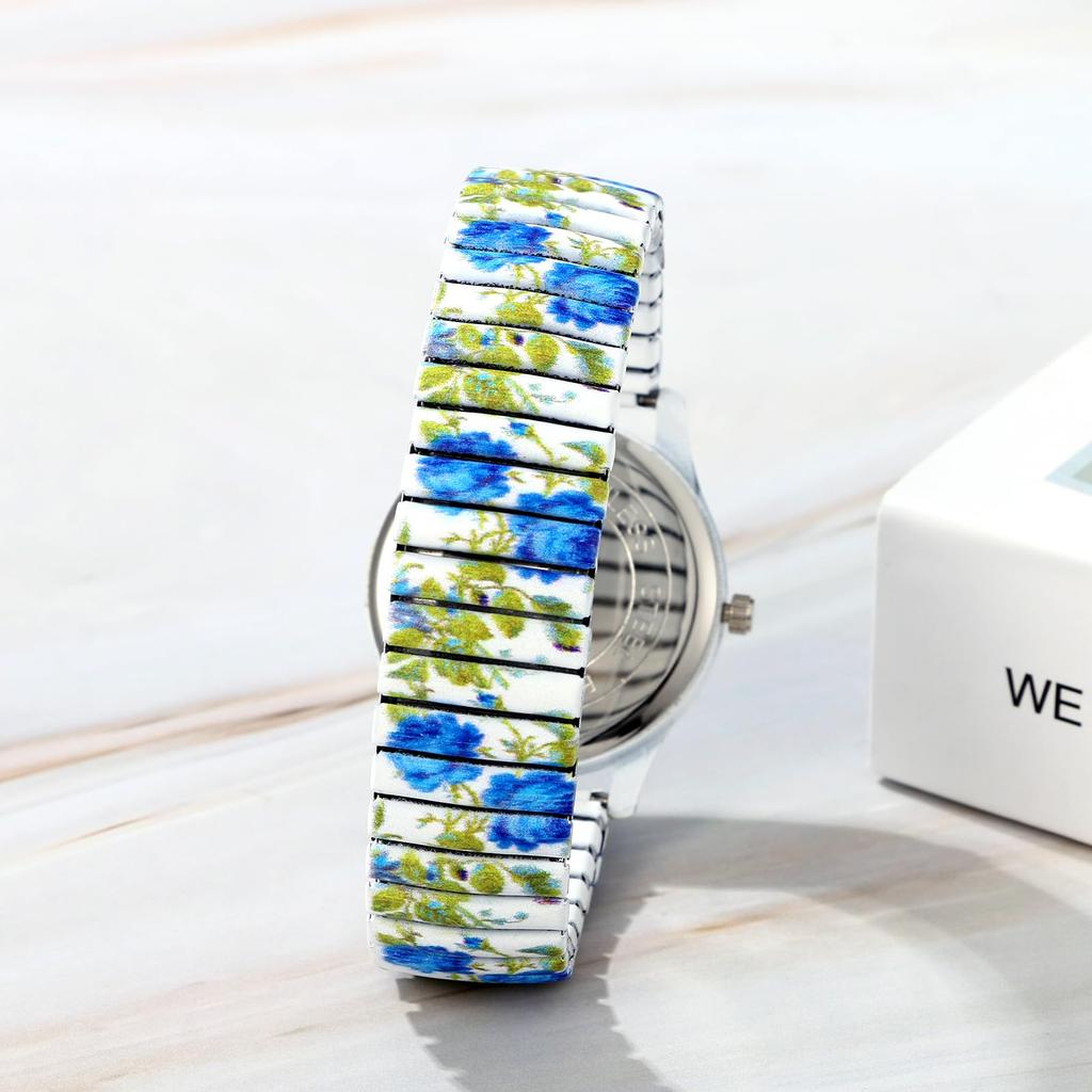 Cute Analog Display Waterproof Quartz Watch with Stretchable Strap and Fashion Accessory Perfect for or Her Gift Women's - Leisure, Business, -