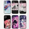 Anime Happy Sugar Life Phone Case For IPhone 17 Air 16 15 14 13 Pro Max 11 12 Black Silicone Cover