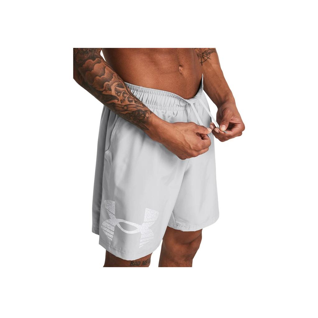 Under Armour Woven Series UA Tech Graphic Shorts Men Shorts Gray 1377139-011