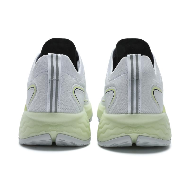 New FILA MIND 7 Shock Absorbers With Slip Resistant And Abrasion Resistant Properties Low Top Running Shoes Men's White A12M421804FWT