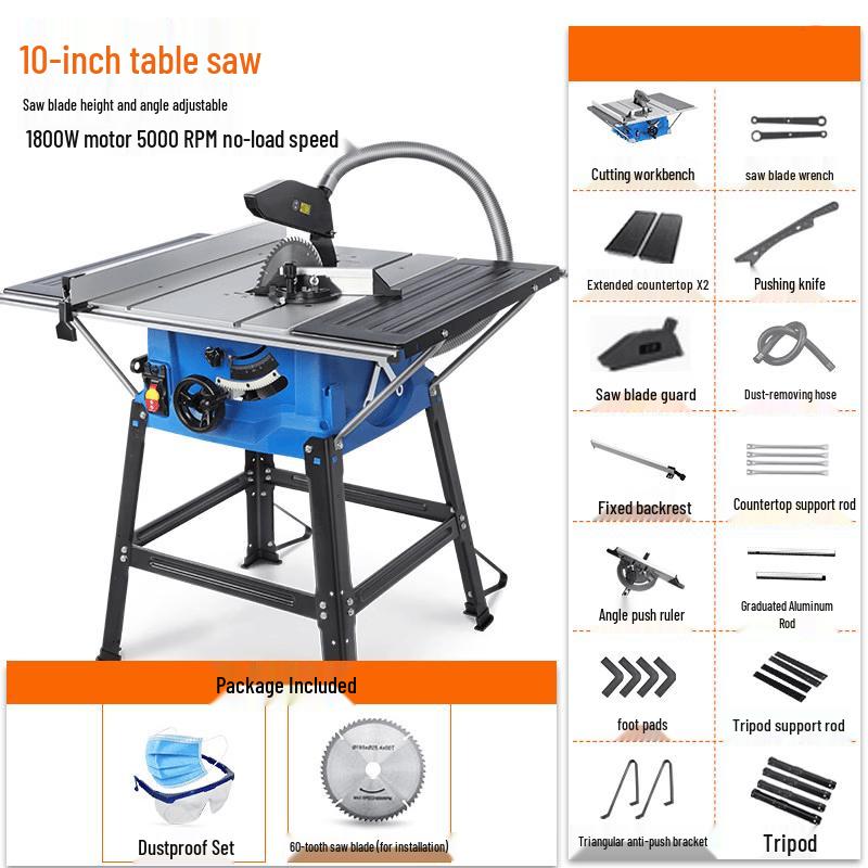 Jiasuer Multi-functional Electric Table Saw CN plug (adapter included)