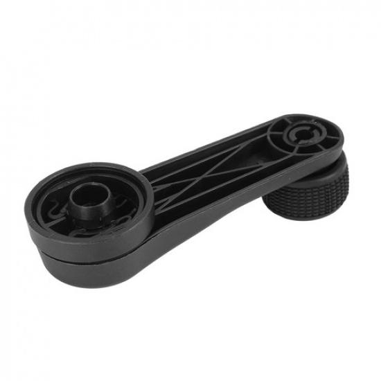 Pair Car Window Winding Handle Left Right Black for VW T4 Transporter 1995-2003
