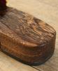 Japanese Burnt Paulownia [KYOETSU] [Kyoetsu] Sandals, Geta, Pattern, Wood, Women's (13, measurement_24_point_5_centimeters)