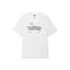 Uniqlo Pokémon Collaboration Series Letter Print Crew Neck T-Shirt Unisex Tops White 428128-00
