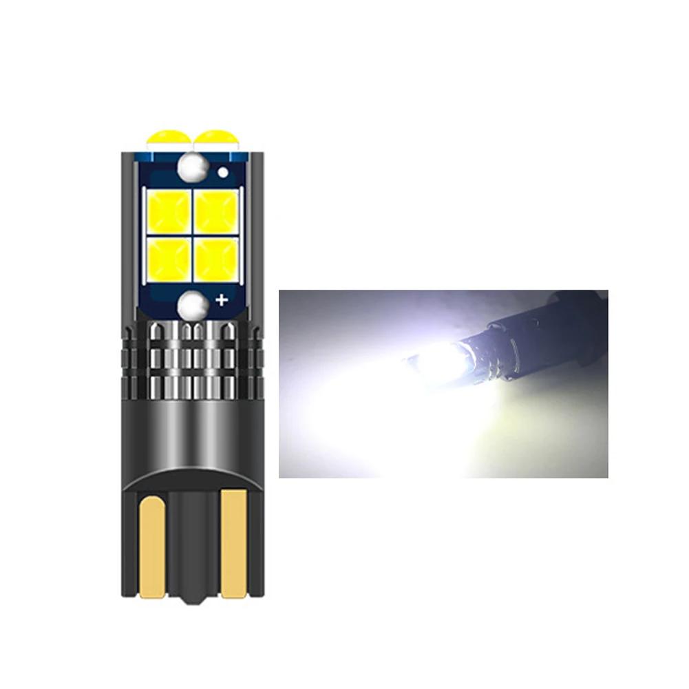 T10 1Pc Car LED Interior Side Light Marker Parking Bulb Canbus No Error 6/10SMD Auto Driving License Plate Bulbs Super Bright