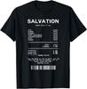Salvezza Gesù Ha Pagato Tutto Design Migliore Idea Regalo Maglietta S-3XL - T-shirt Grafica Estiva da Uomo in Cotone