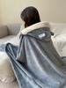 Cozy Rabbit Ear Shawl Cloak: Cute, Warm, and Thick for Autumn & Winter