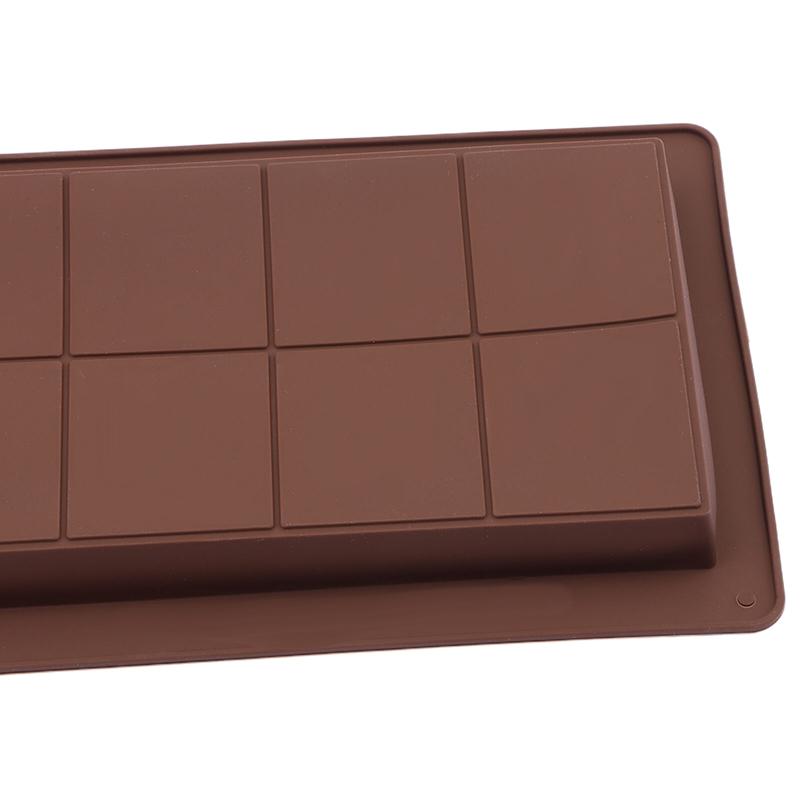 10 Cavities Chocolate Bar Mold Durable Rectangle Chocolate Bar Mold For Stuffed Bar Silicone Chocolate Mold Kitchen Accessories