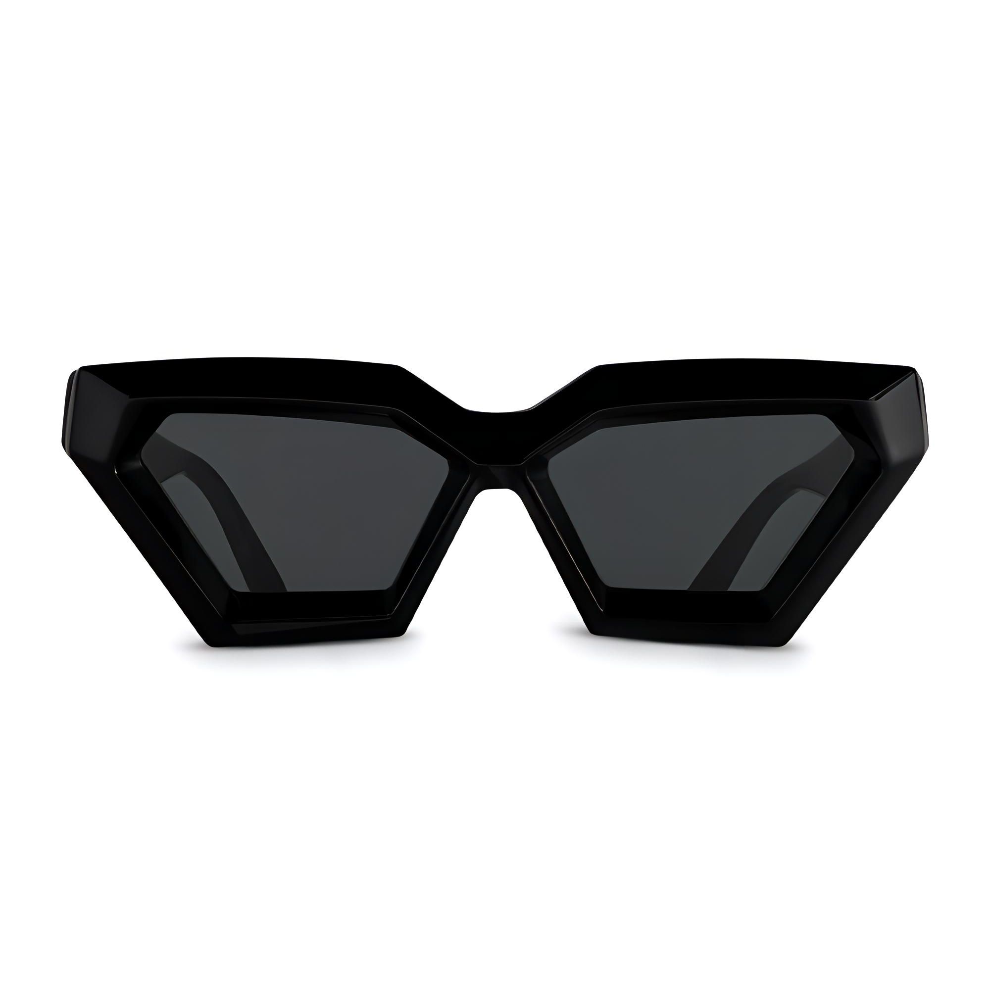 

Louis Vuitton Modern Geometric Letter Logo Cat Eye Sunglasses Women sunglasses Black Z1746U Black,F