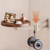 Wall Mounted Coffee Table Folding Side Table Modern Bedroom Small Round Tables Luxury Folding Tea Desk Living Room Furniture