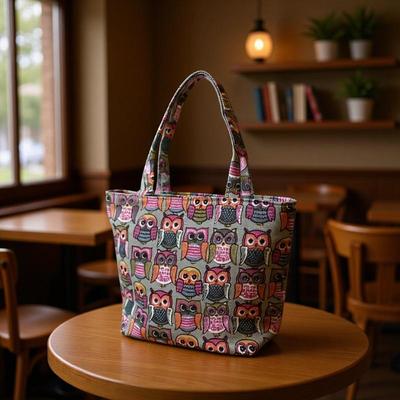 Large Capacity Retro Literary Canvas Shoulder Bag - Durable Student Handbag for Work & Commute