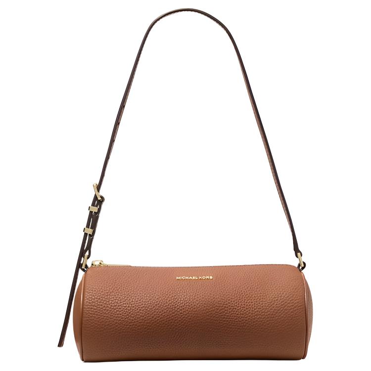 

Michael Kors Izzy Metallic Detail Leather Crossbody Bag Small Women bags Brown Gold 32S6GZYC1L-CUOIO Basic Set (Bag)
