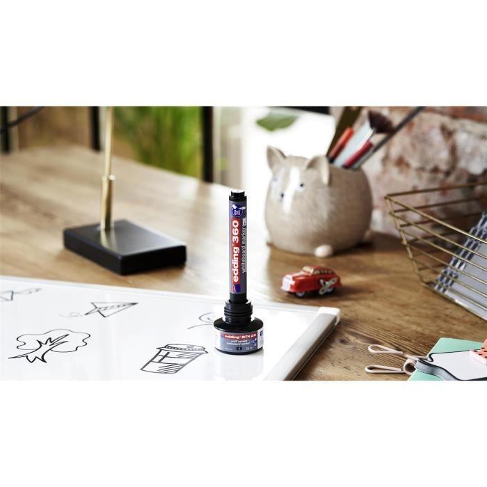 Marqueur pour tableaux blancs - EDDING - 360 - Blister de 4 - 1,5-3 mm - Multicolore