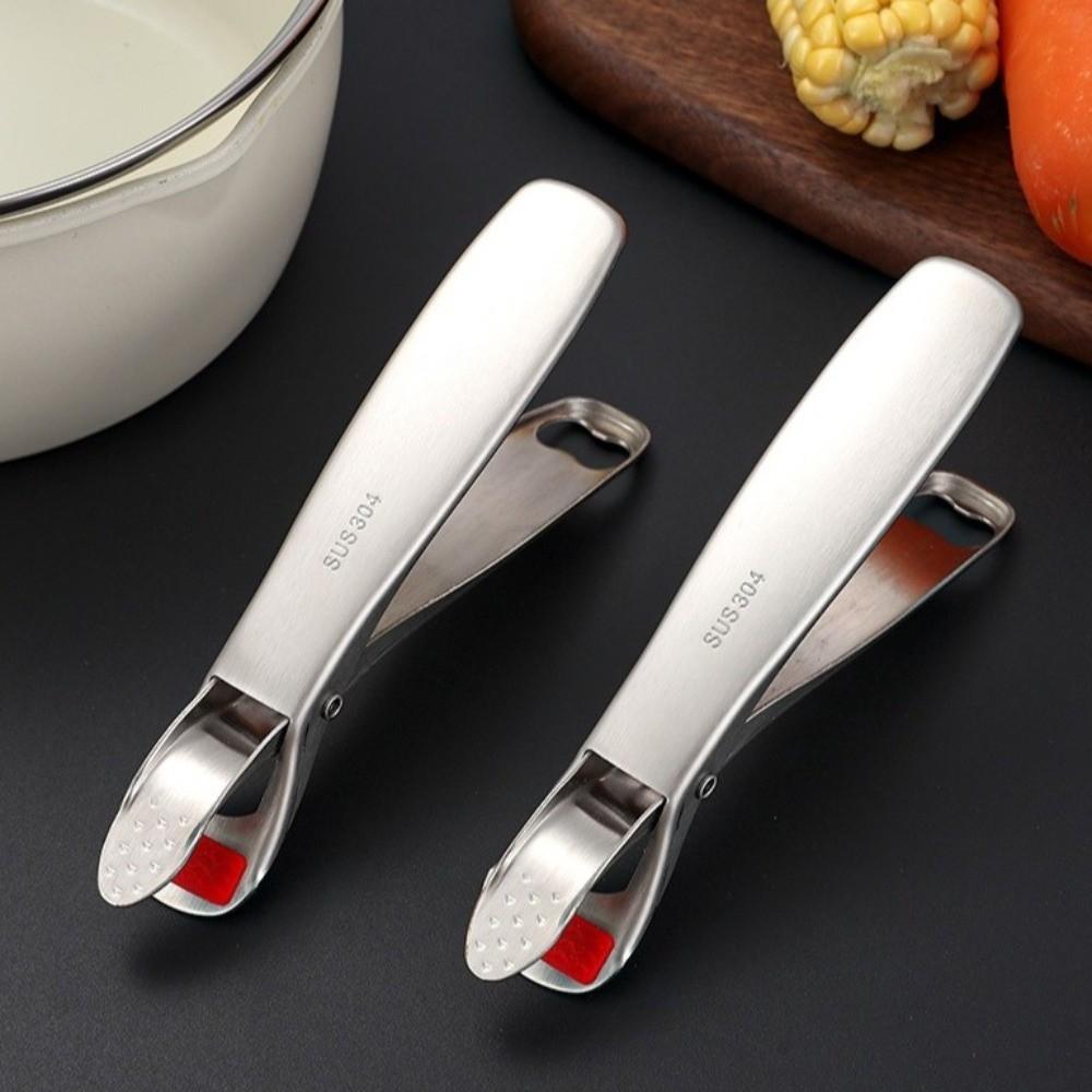 Hot-Proof Pot Gripper Clip Non-slip Dish Holder Retriever Tongs Hot Dish Clip  Home