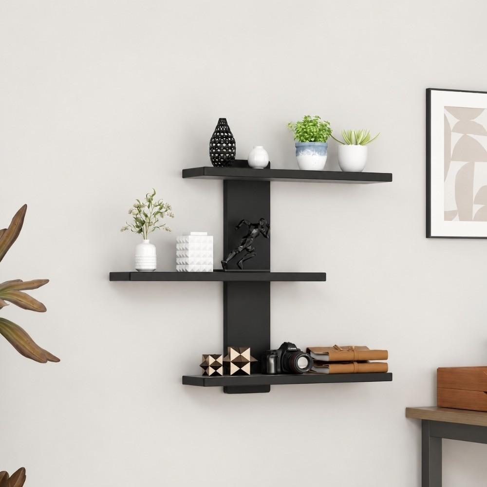 Wall-Mounted Multi-layer Display Rack Space Saving Wall Floating Shelf Display Shelf Figurines