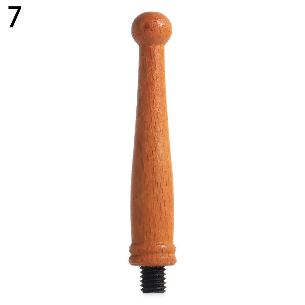 1Pc Wood Handle Wax Seal Stamp Accessories Portable Mini Diy Seal Tool Retro Wood Color Just Handles Post Gifts Decorative