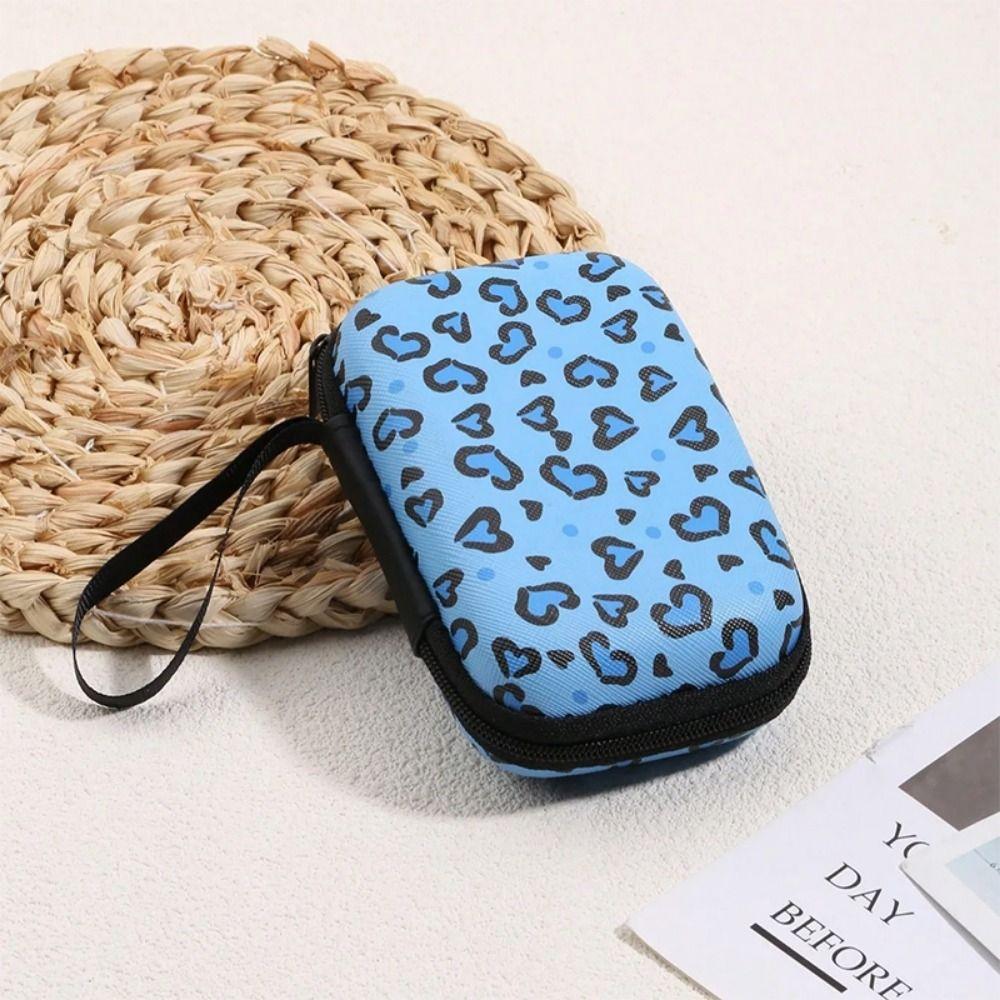 Creative Data Cable Storage Bag Cartoon Coin Purse USB Charger Storage Travel Organizer