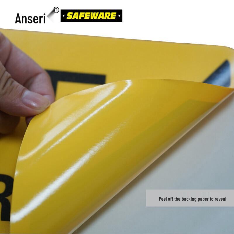 Ansell Forklift Warning Floor Sticker