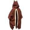 SAZAC Character Fleece Kigurumi Disney Chip for Children, 130cm