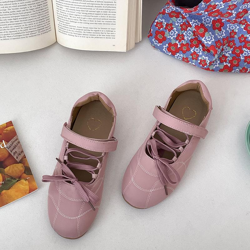 Fashion Yellow Retro Flat-bottomed Light-mouth Forrest Gump Shoes Women's 2025 New Summer Height Increase Versatile Mary Jane Single Shoes