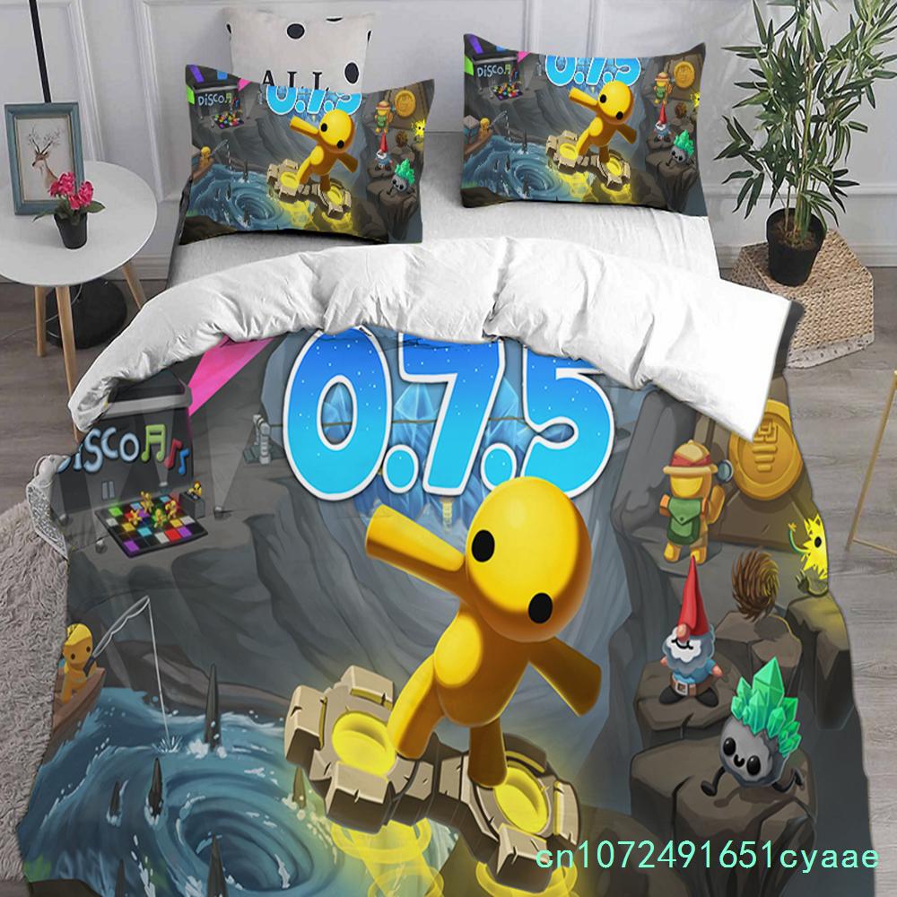 Copripiumino Set Biancheria da Letto Wobbly & Life Singolo Gemello Matrimoniale Queen King Size Trapunta Copri Letto Anime Federa 2-3 Pezzi Set