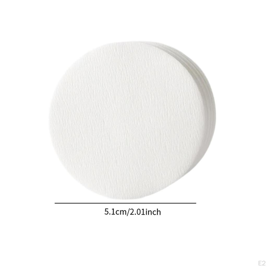 100 kusů kávových filtračních papírů, kulaté mikrofiltry na čaj a