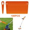 100Pcs Replacement Plastic Blades Compatible for STIHL Polycut 2-2 Polycut 3-2