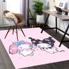 Anime Cartoon Design Office Chair Mat Non-Slip Carpet for Home Decor, Suitable for All Seasons - Perfect Gift for Anime Lovers!E029