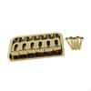 Electric Guitar Fixed Bridge ,String Through Body Replacement Professional Sturdy Metal Hardtail