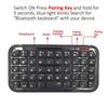 Mini Rechargeable Bluetooth System Universal Wireless Bluetooth Mini Portable Practical Keyboard Charging Wireless Pocket Keypad