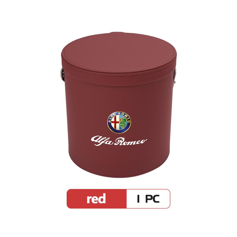 Pro Alfa Romeo Pro Alfa Romeo Kožený Autokoš Přenosný Odpadkový Koš Box na Odpadky Organizér Příslušenství 159 Giulietta 156 147 G