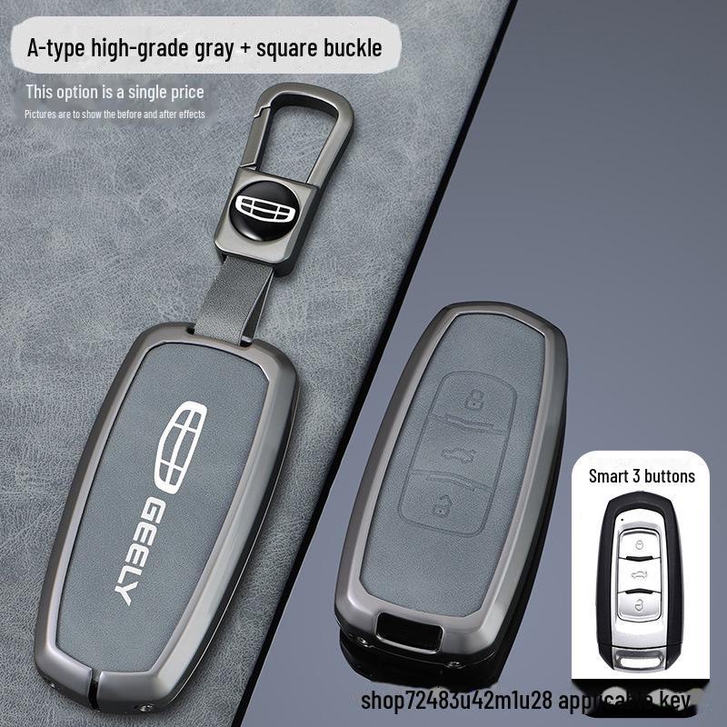 Qinlan Geely Key Cover for Binyue, Boyue, Dihao, GL, Binrui, Borui, Ruixing, Ruibao, Xingyue