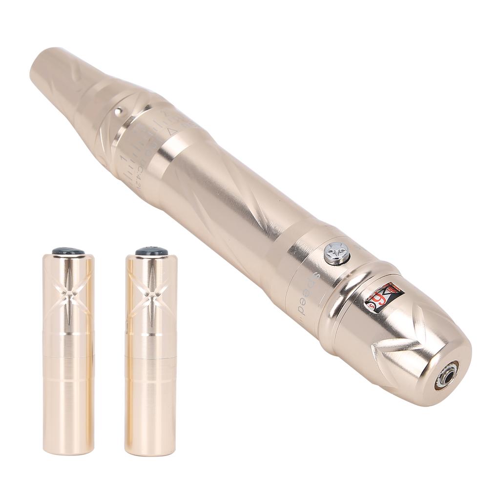 Tätowiermaschine Semi-Permanent Augenbrauen Lippen Eyeliner Microblading Maschine  (Champagnergold )