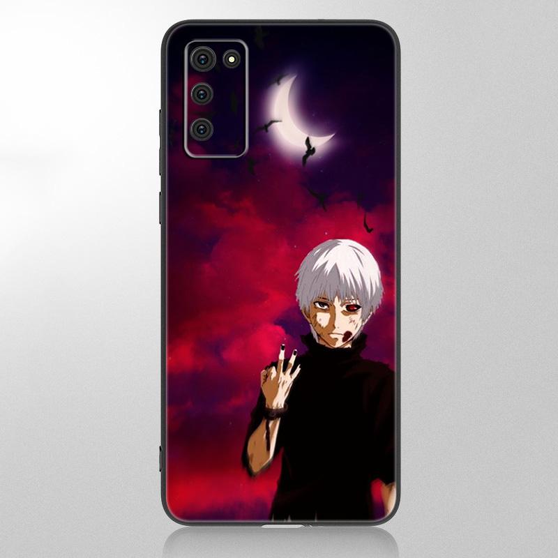 Tokyo Ghoul Trendy Anime Kaneki Ken Pouzdro pro Samsung Galaxy A12 A02S A22 A32 A52 A72 A71 A51 A41 A31 A21 A11 A50 A70 A10S A20S