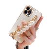 Applicable To Apple 16 Mobile Phone Case Silicone 1413 Full-inclusive IPhone 15promax Pearl Bracelet High-end Feeling