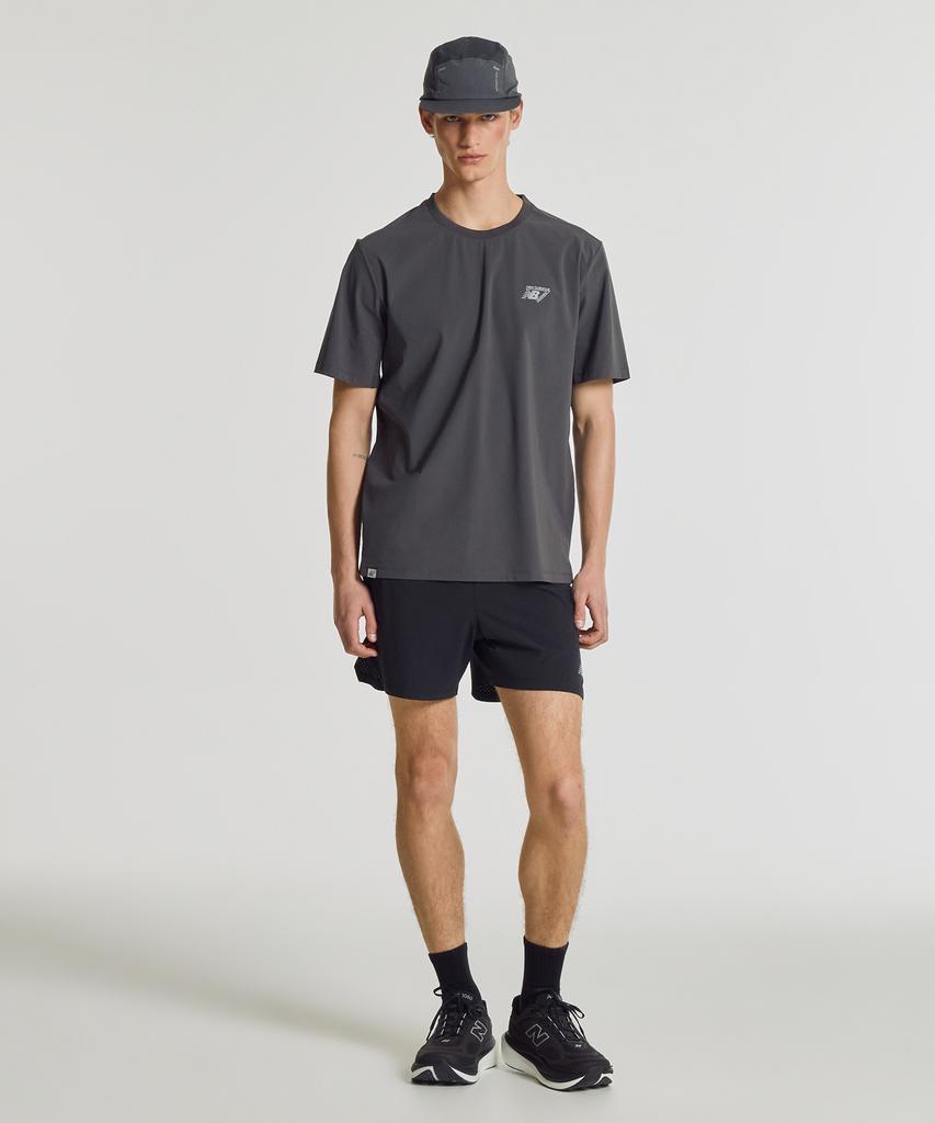 Nyuballanseu Nbneg35603 / Uni Frozen Tricot Short Sleeve Tee (Charcoal)
