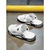 Men's Summer Breathable Non-slip Beach Shoes - Geometric Pattern EVA Indoor/Outdoor Sandals