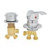 Tub Faucets Diverter Switches 1/2" Hot And Cold Water Faucets Switches Valves
