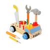 Kids' Wooden Tool Cart for Assembly and Repair