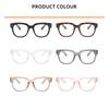 New Square Myopia Glasses Men Women Optical Prescription Eyewear 0 To -6.0 Diopter Lightweight Durable Frame
