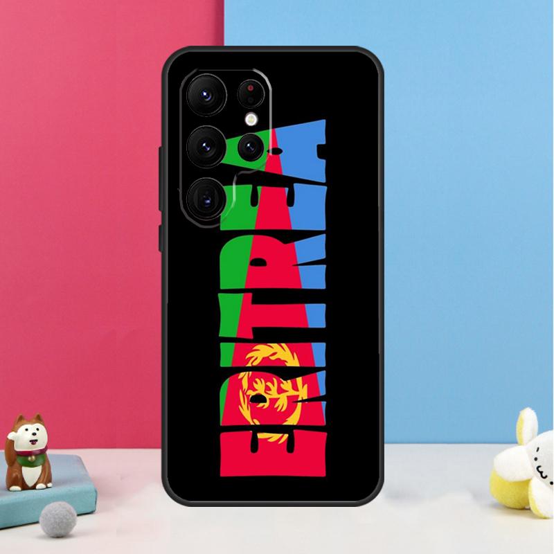 Eritrea Flag Case For Samsung Galaxy S24 S26 Ultra S20 S21 S22 S23 S25 Plus S10 S25 FE Back Cover Shell