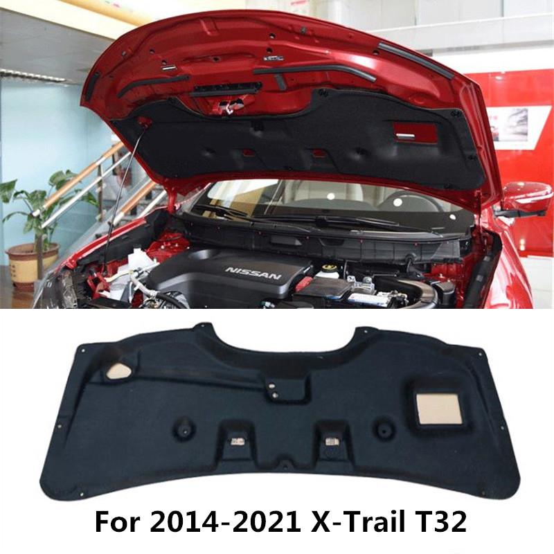 1 ks Skládací doprava Pro Nissan X-Trail T31 T32 2007-2021 Auto Kapota Motoru Tepelná Zvuková Izolace Bavlněný Zvukotěsný Kryt Rohož