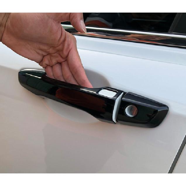For Honda CR-V CRV 2017- Bright Black Exterior Door Handles Bowl Cover Trim