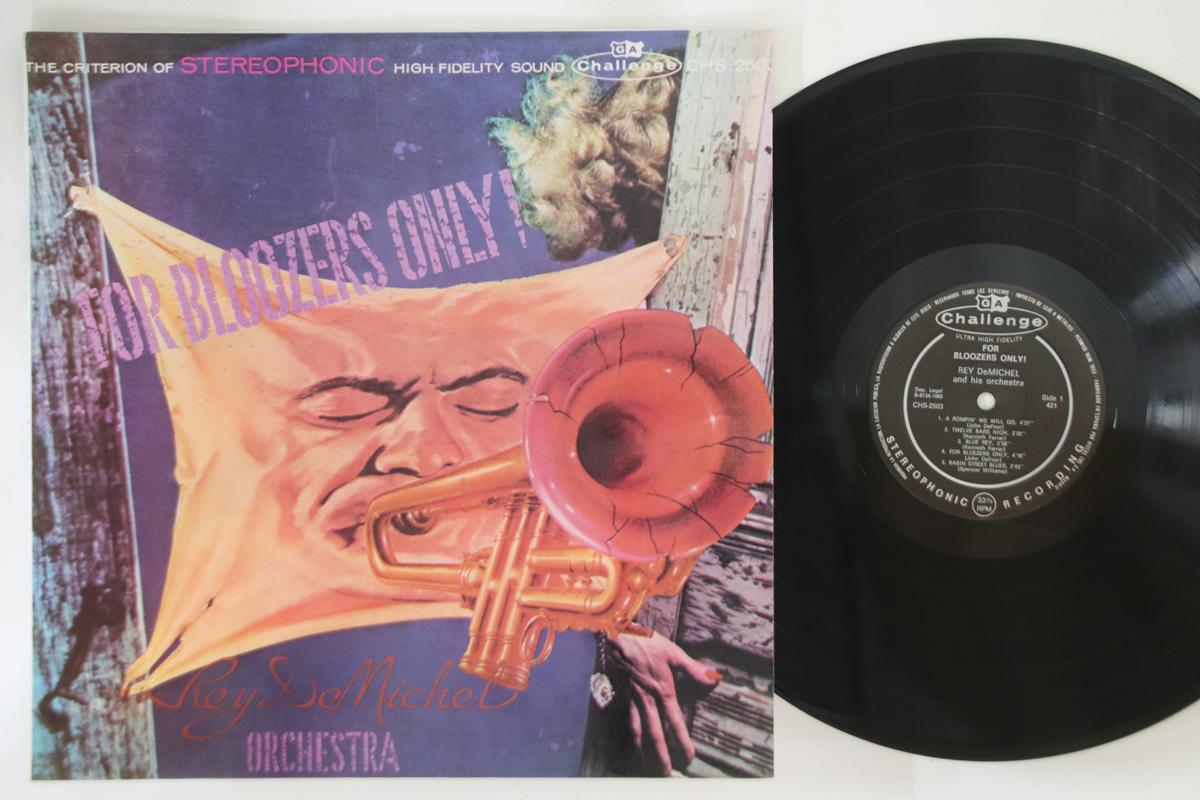 

LP Record REY DEMICHEL - For Bloozers Only! CHS2503 CHALLENGE 1985 Spain Jazz Used