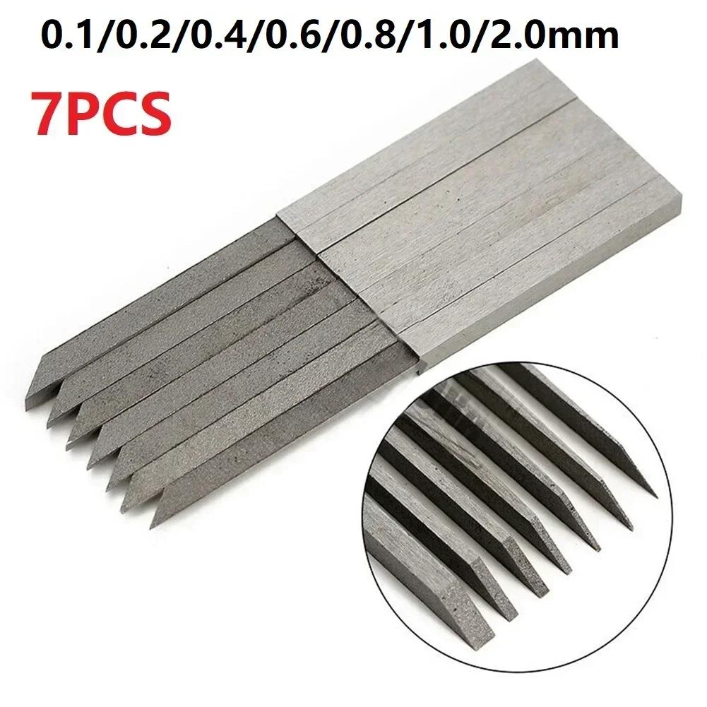 

Prime Model Scriber With Blade Resin Carved Scribe Line Hobby Cutting Tool Chisel 7 Replace Blades For RC Car Airplane repair