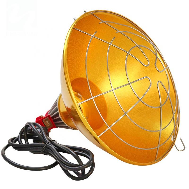 Insulation Lampshade Heating Lamp Shade Livestock Poultry Breeding Thermal Insulation Equip Lamp Chimney for Chicke Farm Pig Cow Diameter 21cm