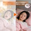 Vibrating Alarm Clock, Guaranteed to Wake You Up, Double Alarm, Backlight, Snooze Function, Under-Pillow, Blue
