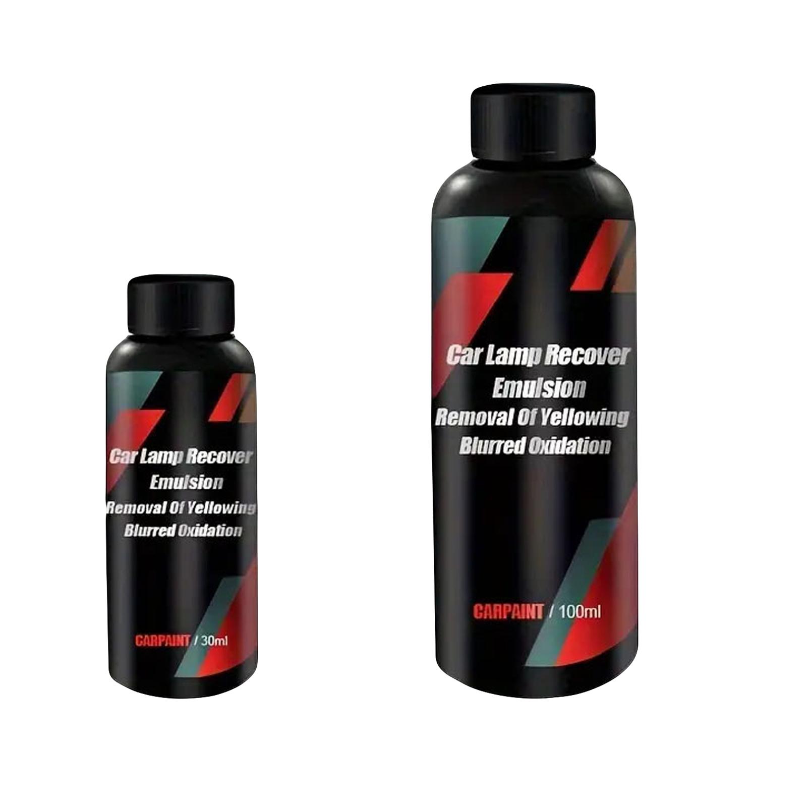 

Жидкость для восстановления фар Автомобильная фара Окисление Пожелтение Царапины Помутнение Улучшение One Size чёрный